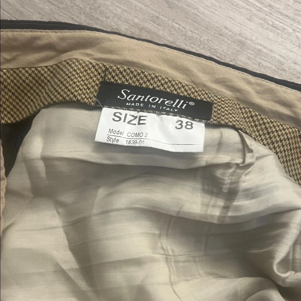 Santorelli - Men's navy corduroy pant